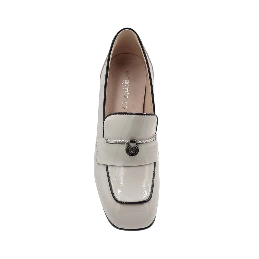 Adam's 815-24503 LT-Grey Γόβες - Μοκασίνια