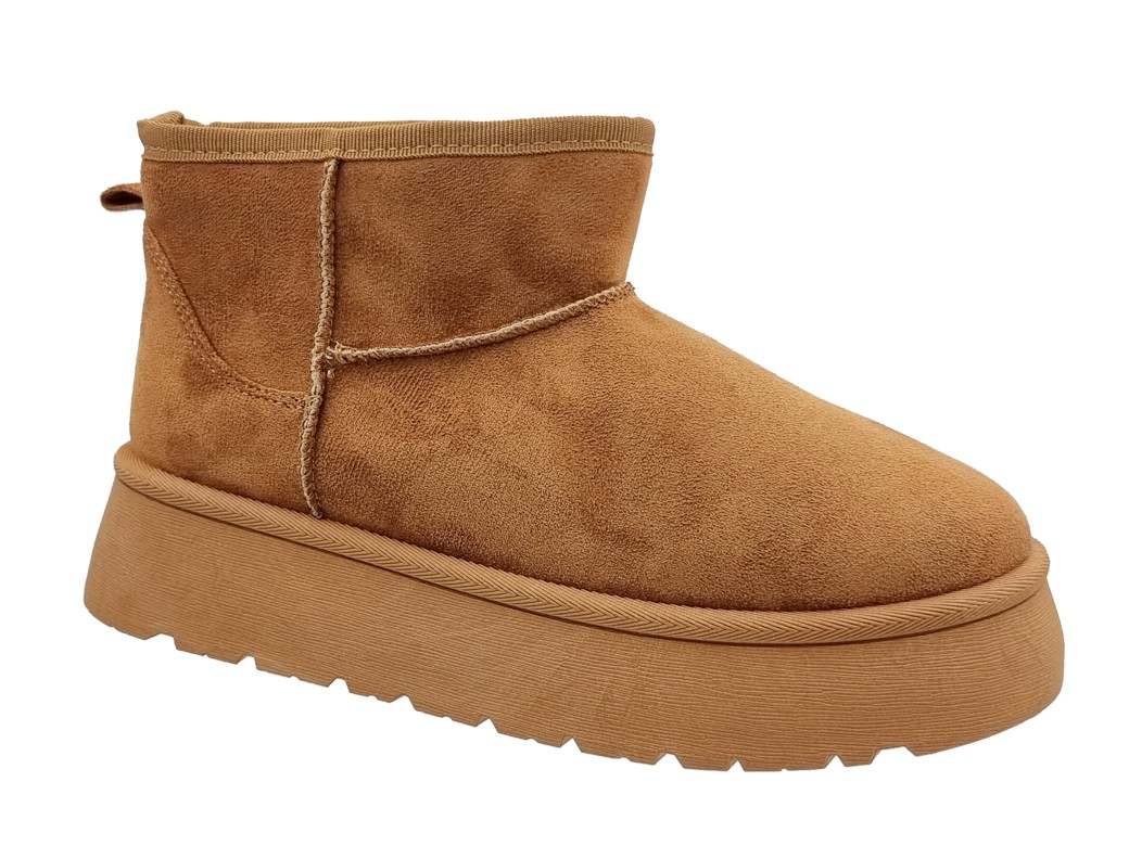 Blondie SD-07026 Camel Γυναικεία Μποτάκια