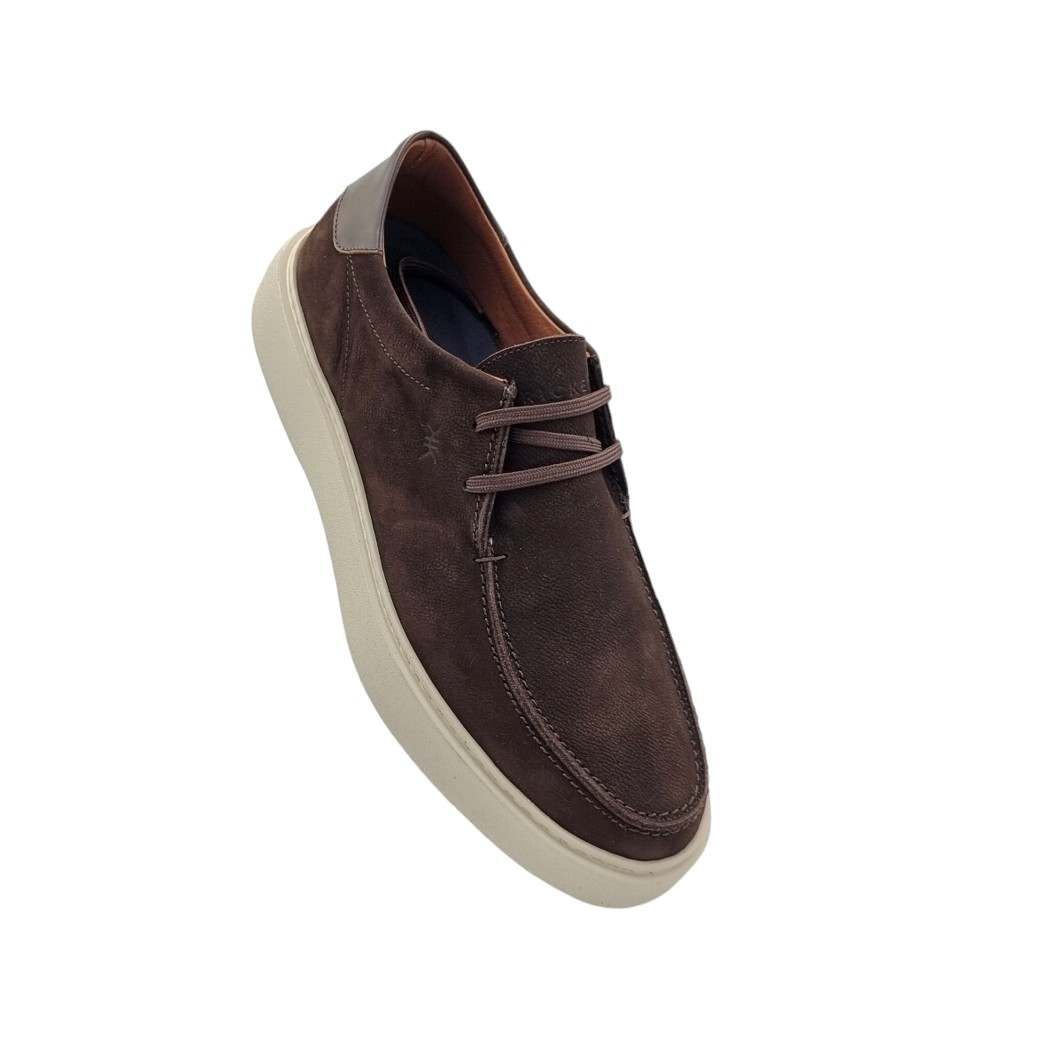 Kricket 24x-1034-31 Brown Casual Δερμάτινα Ανδρικά Παπούτσια