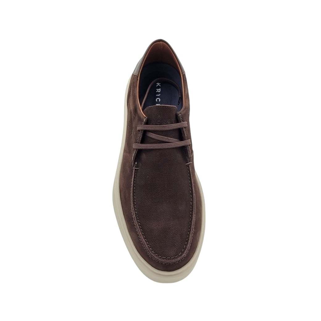 Kricket 24x-1034-31 Brown Casual Δερμάτινα Ανδρικά Παπούτσια