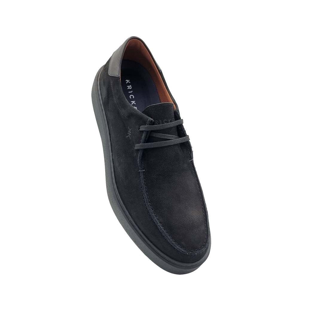 Kricket 24x-1034B-34 black Casual Δερμάτινα Ανδρικά Παπούτσια