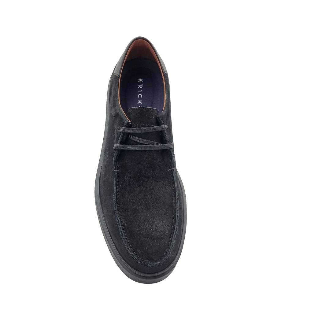 Kricket 24x-1034B-34 black Casual Δερμάτινα Ανδρικά Παπούτσια