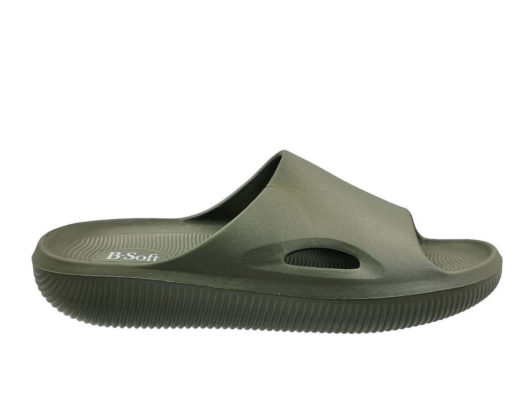 B-soft 2412 Khaki Ανδρικές Σαγιονάρες