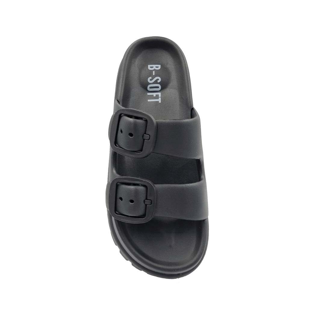 B-soft 55/24905 Black Γυναικείες Σαγιονάρες