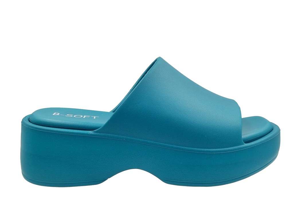 B-soft 2425 Τιρκουάζ Γυναικείες Σαγιονάρες - Mules