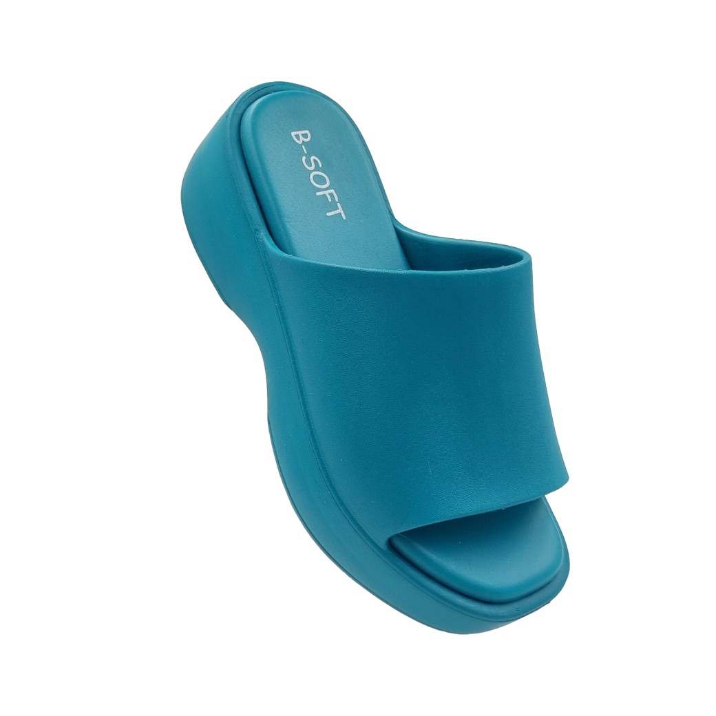 B-soft 2425 Τιρκουάζ Γυναικείες Σαγιονάρες - Mules
