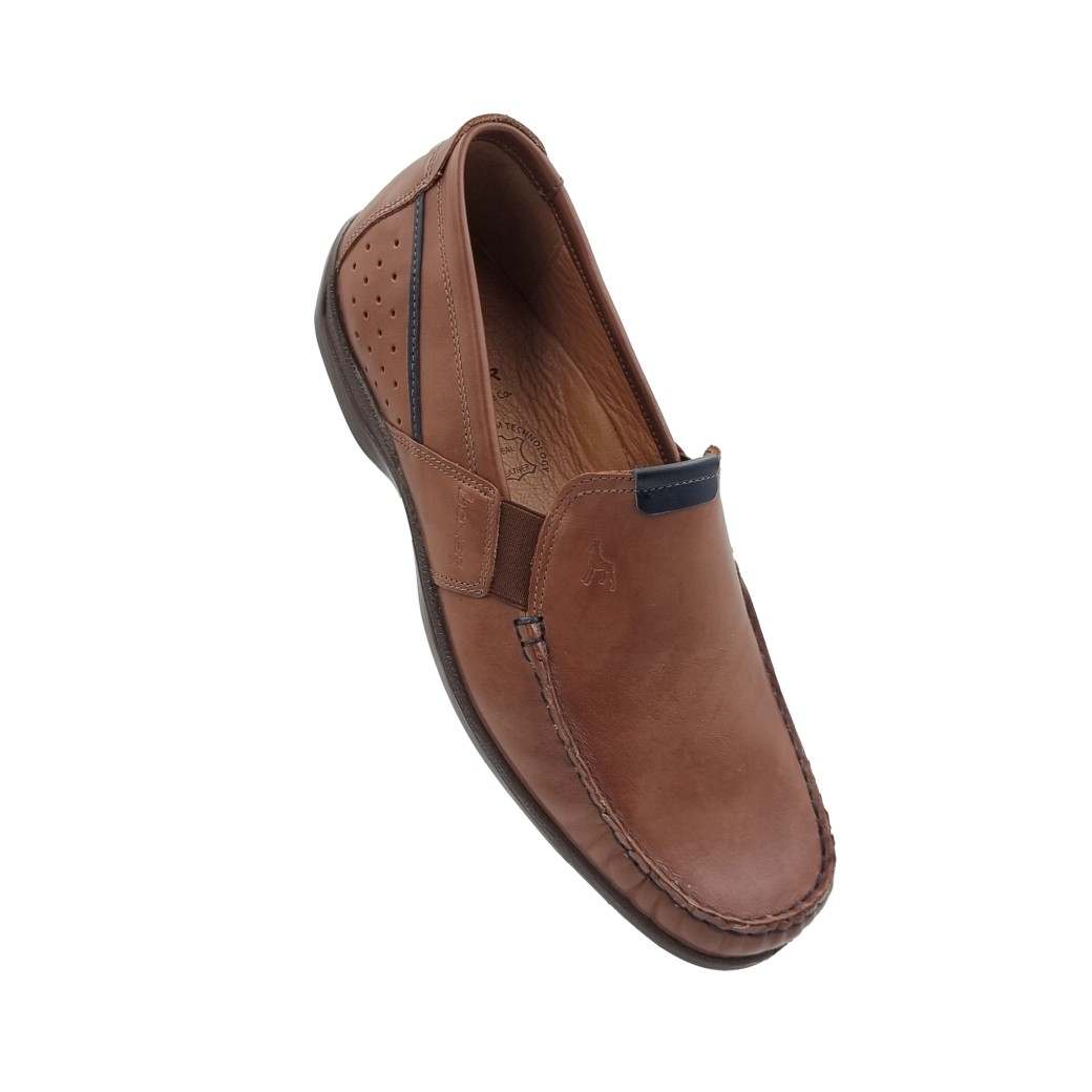 Boxer 15374 15372 15-019 Ταμπά Μαύρα Δερμάτινα Ανδρικά Μοκασίνια