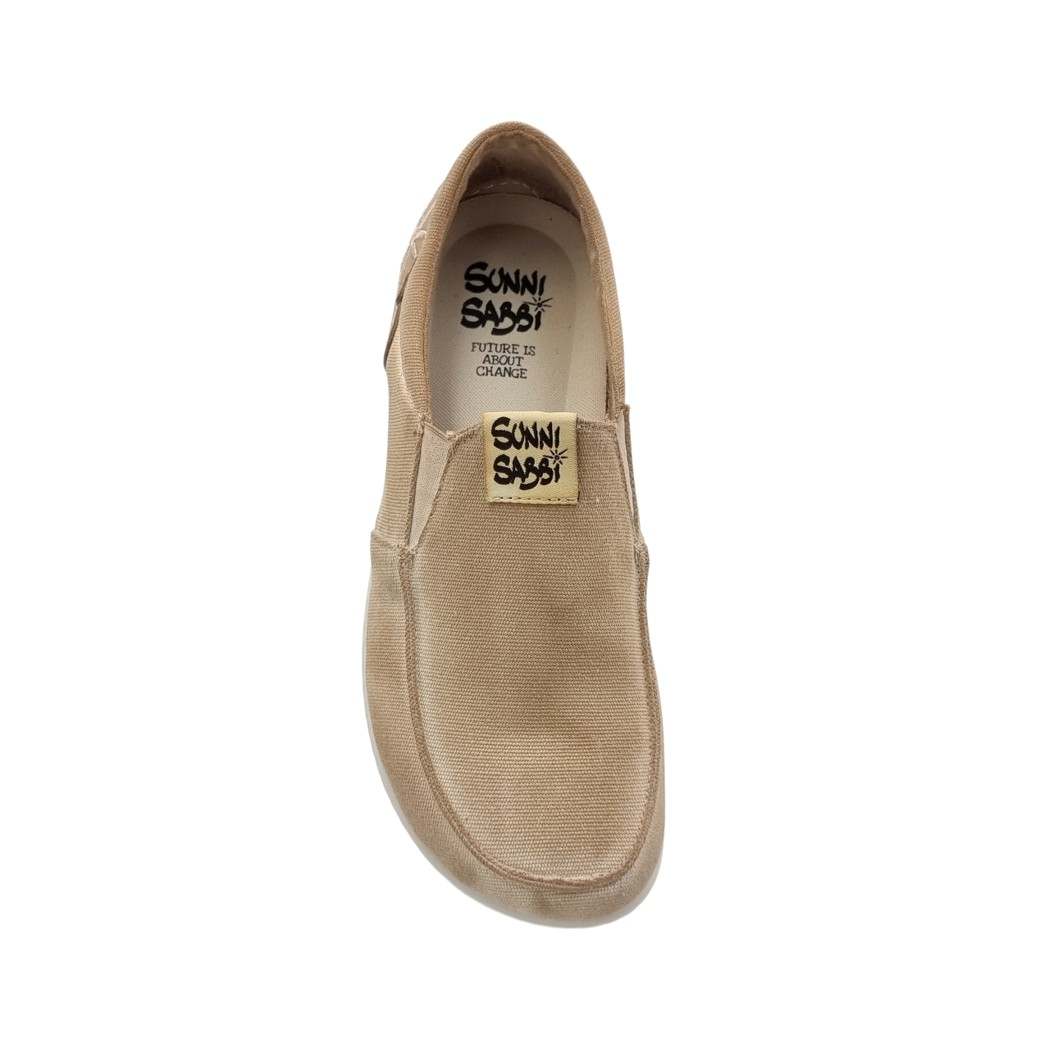 Sunni Sabbi 007 Cuero Πάνινα Ανδρικά Loafers