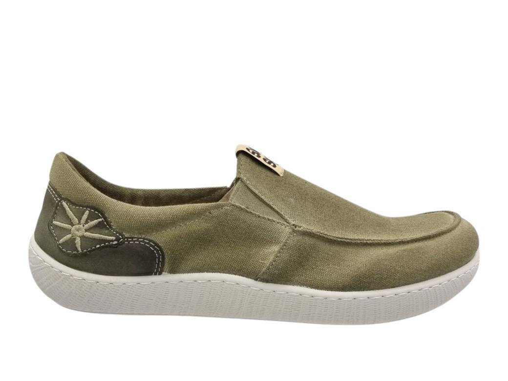 Sunni Sabbi 007 Militar Πάνινα Ανδρικά Loafers