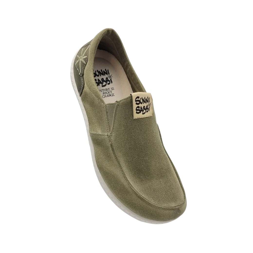 Sunni Sabbi 007 Militar Πάνινα Ανδρικά Loafers