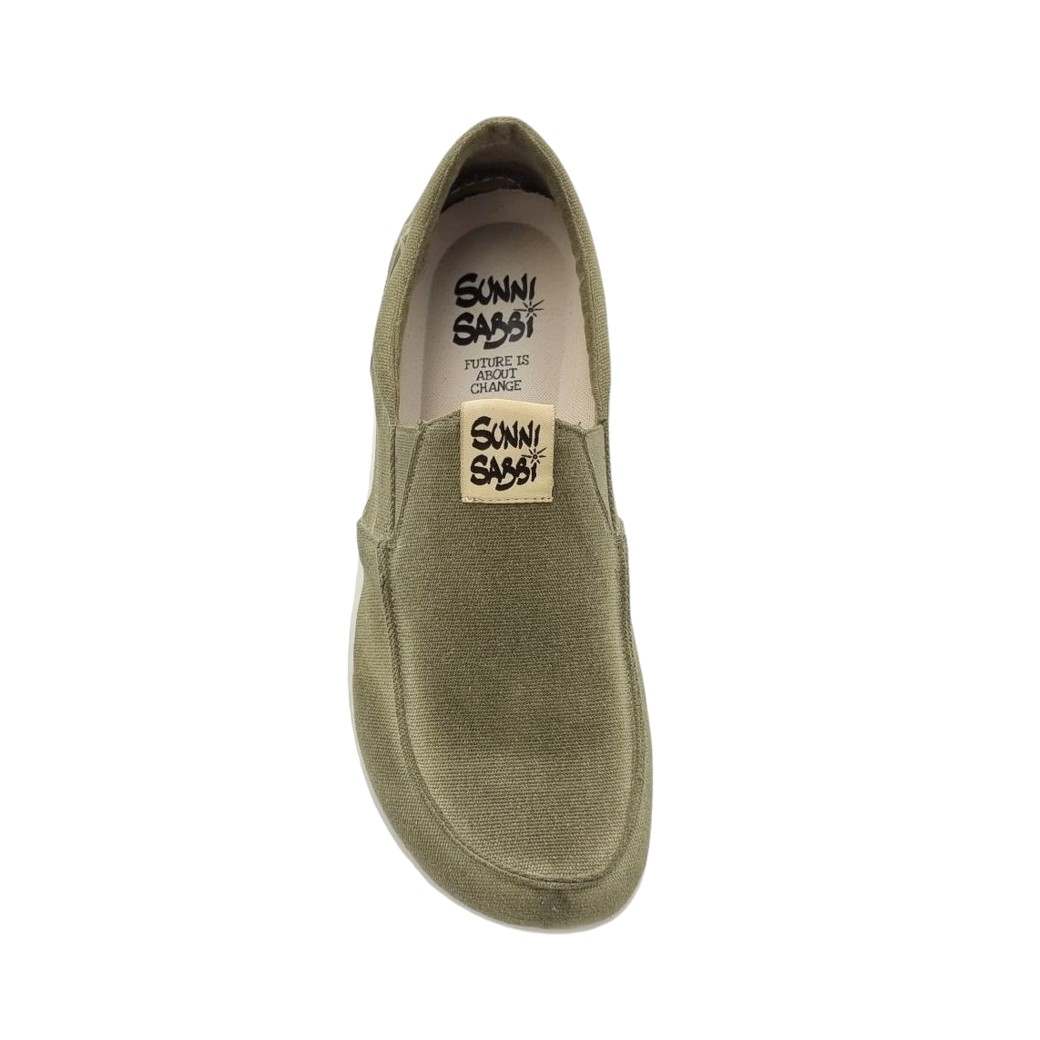 Sunni Sabbi 007 Militar Πάνινα Ανδρικά Loafers