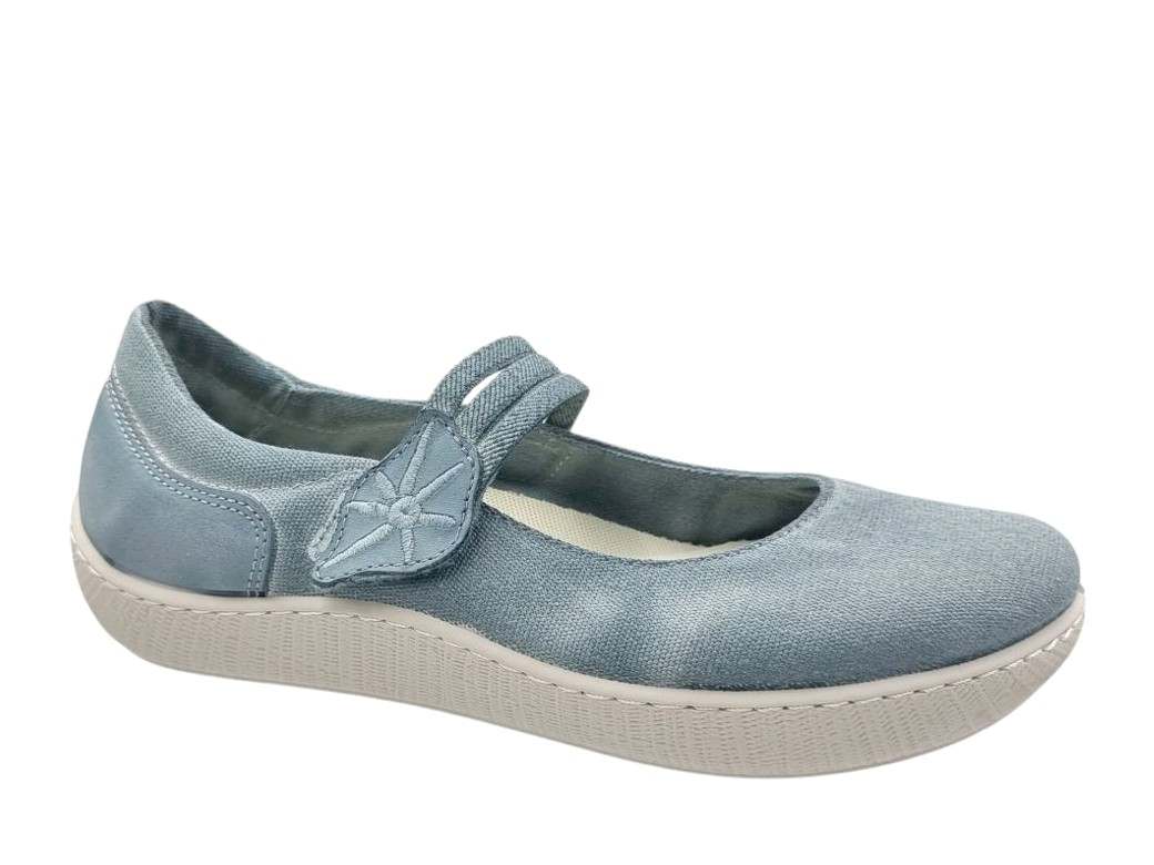 Sunni Sabbi 055 Misen Jeans Γυναικεία Πάνινα Μοκασίνια