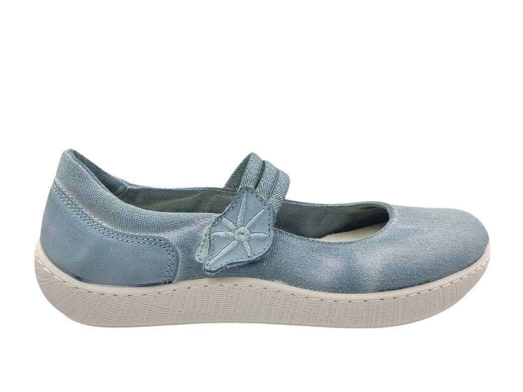 Sunni Sabbi 055 Misen Jeans Γυναικεία Πάνινα Μοκασίνια