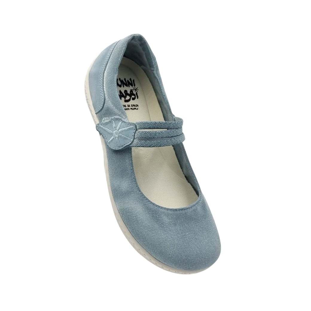 Sunni Sabbi 055 Misen Jeans Γυναικεία Πάνινα Μοκασίνια