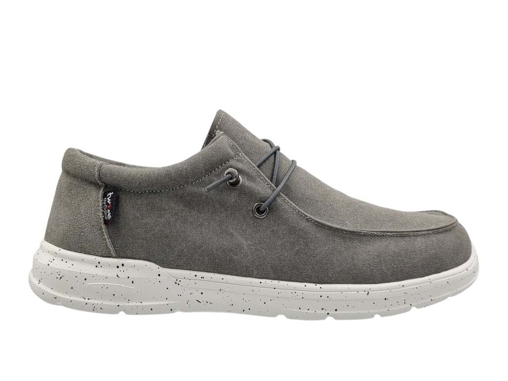 Twist 150W-20 Grey Πάνινα Ανδρικά Loafers