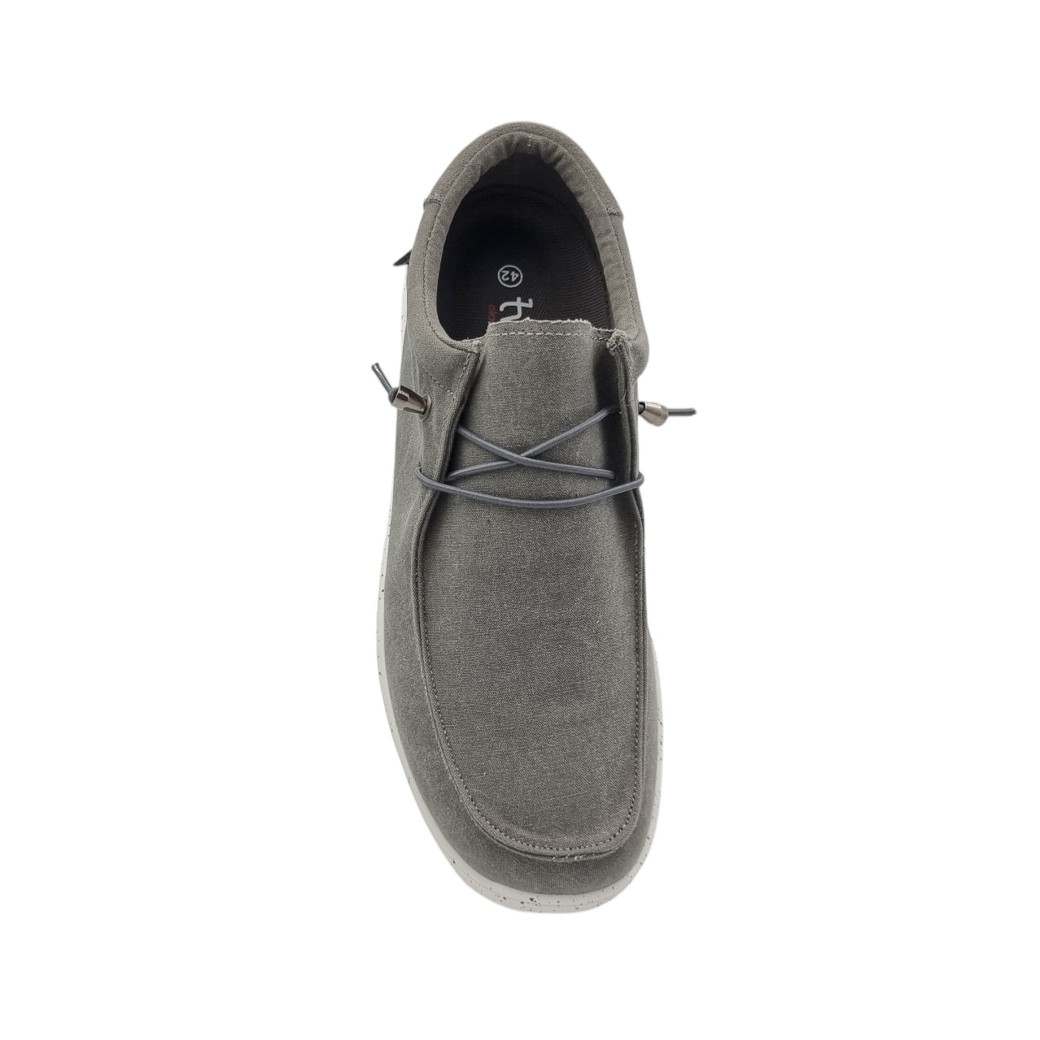 Twist 150W-20 Grey Πάνινα Ανδρικά Loafers