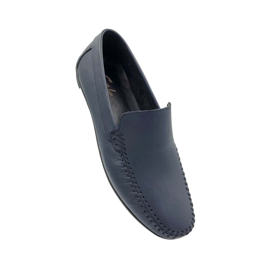 Gale 364618 Μπλε Δερμάτινα Ανδρικά Μοκασίνια