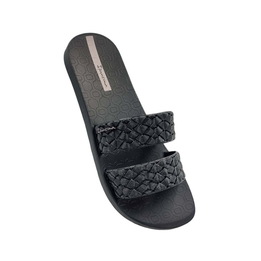 Ipanema 780-25361 Black glitter Γυναικείες Σαγιονάρες