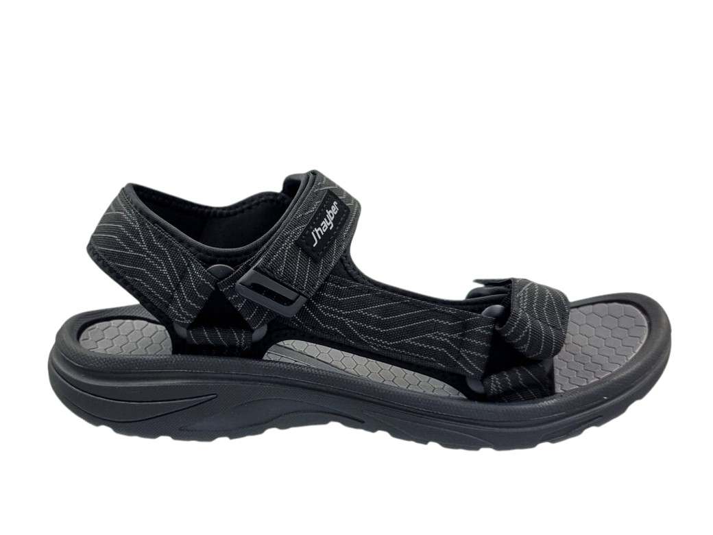J'Hayber ZA53500-200 Balin Black Ανδρικά Σανδάλια