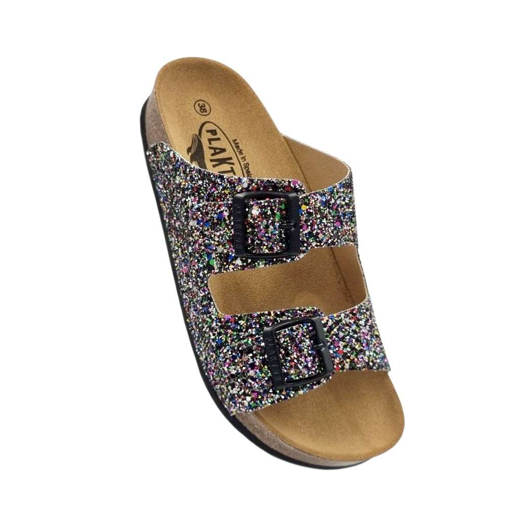 Plakton 340010 Glitter Electra Multi Γυναικεία Σανδάλια
