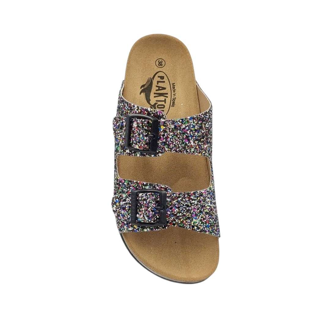 Plakton 340010 Glitter Electra Multi Γυναικεία Σανδάλια