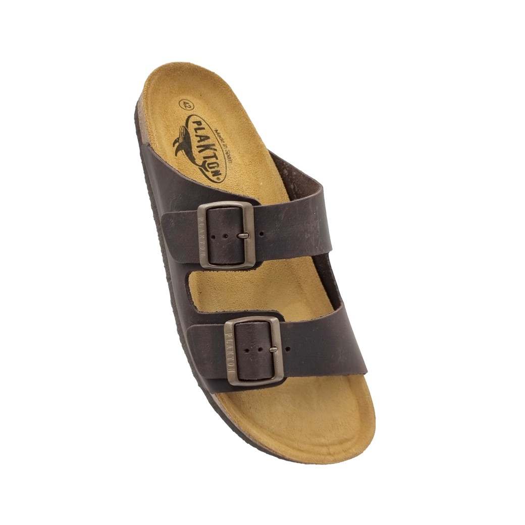 Plakton 175857 Apure Marron Δερμάτινα Ανδρικά Σανδάλια