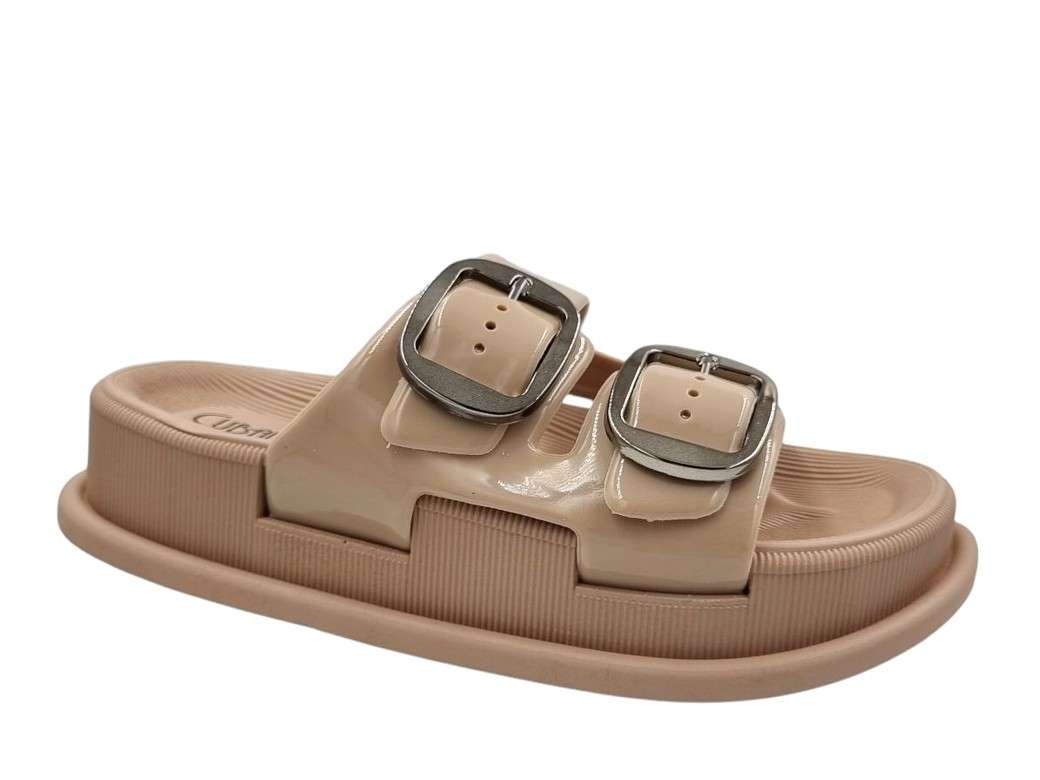 Cubanitas sd-17101 Μπεζ Γυναικείες Σαγιονάρες
