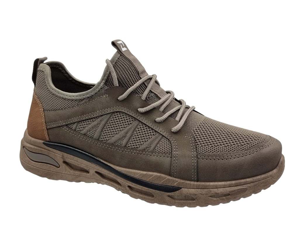 Zak SD-64010 khaki Ανδρικά Sneakers