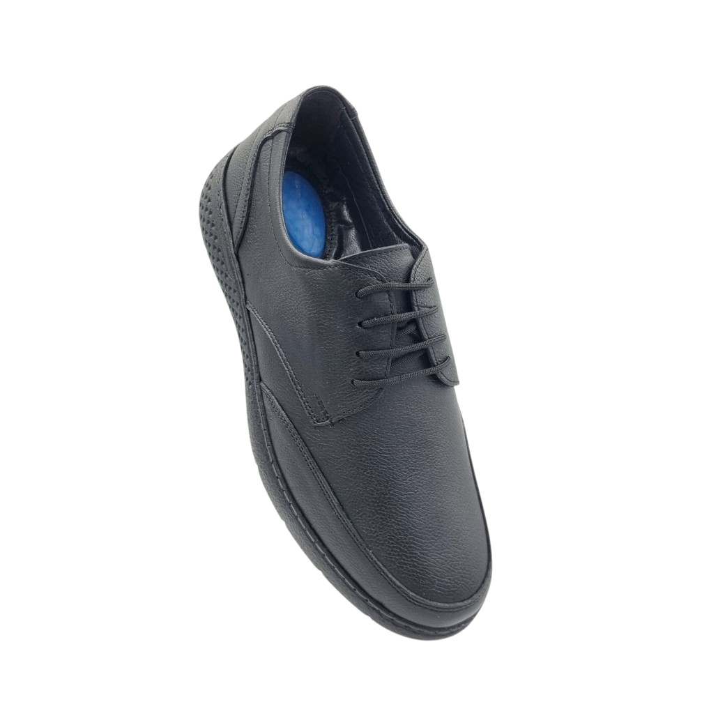 Gale 365501 Μαύρα Δερμάτινα Ανδρικά Παπούτσια