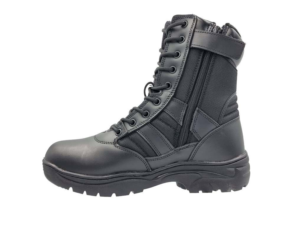Il Mondo Tactical 1 Μαύρα Δερμάτινα Ανδρικά Μποτάκια
