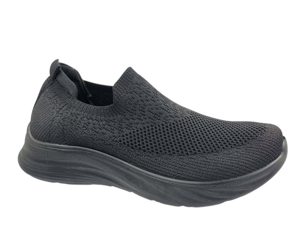 B-Soft 249/92507 Μαύρα Πάνινα Γυναικεία Loafers
