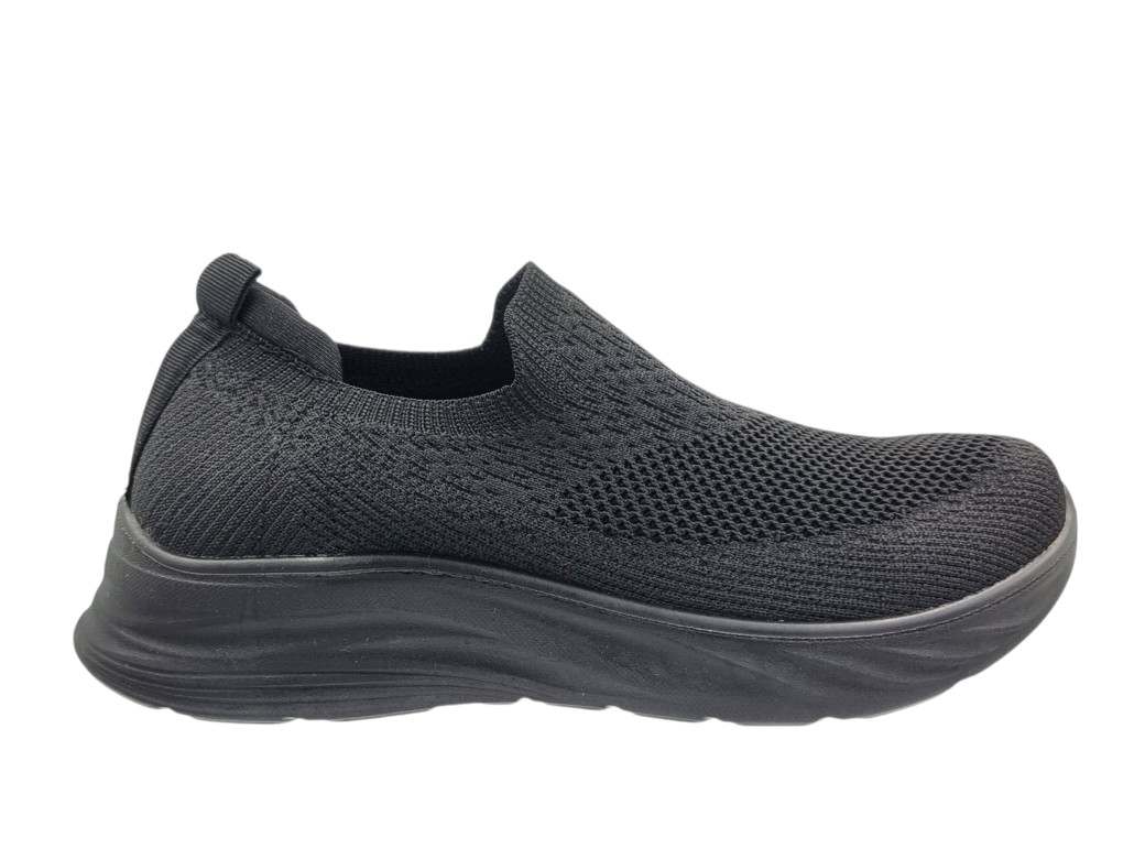 B-Soft 249/92507 Μαύρα Πάνινα Γυναικεία Loafers