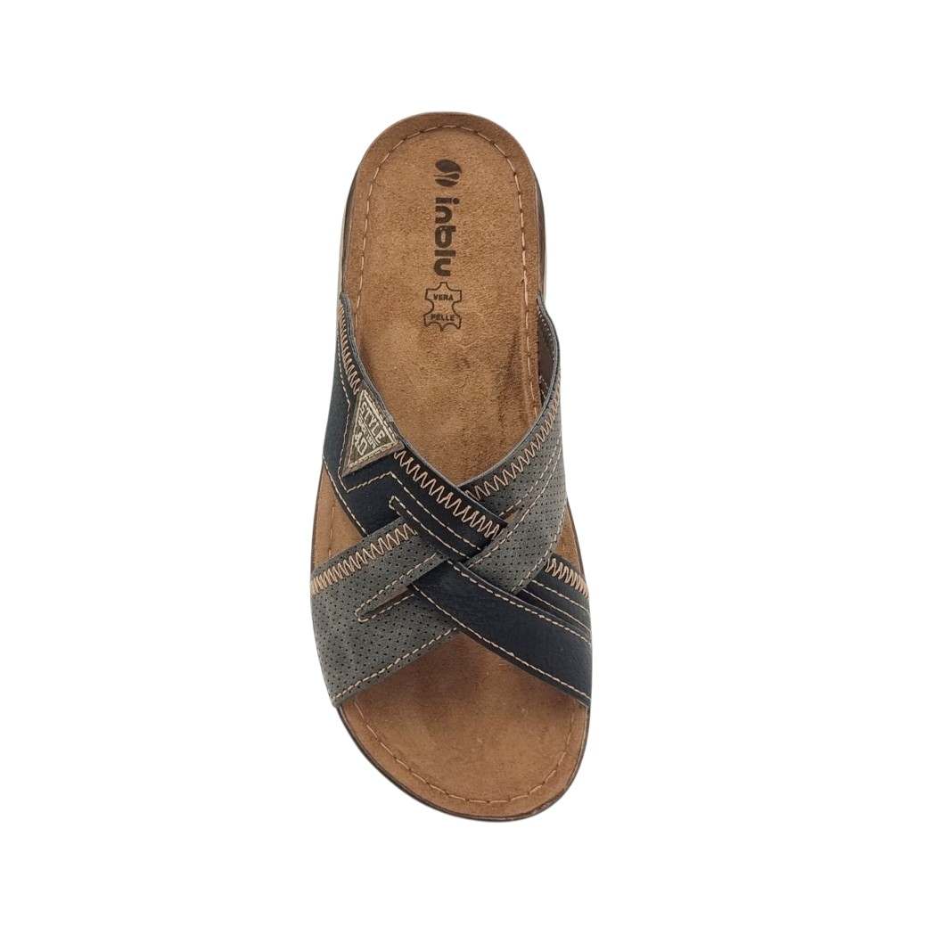 INBLU VI000011 Black Ανδρικές Παντόφλες
